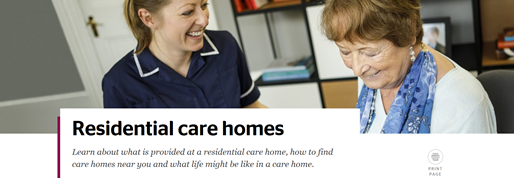 Residentail Care homes