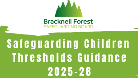 Safeguarding Children Threshold Guidance 2025-28 cover screenshot